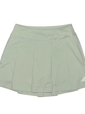 adidas Light Green Pleated Tennis Skort